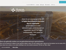 Tablet Screenshot of amon.be