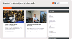 Desktop Screenshot of amon.com.pl